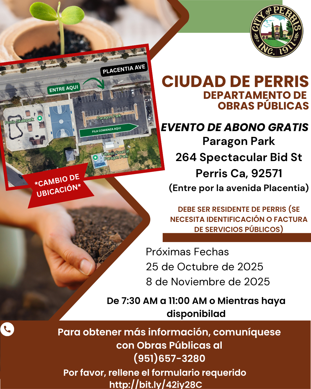 Fall Compost Giveaway Dates 2025 SPAN